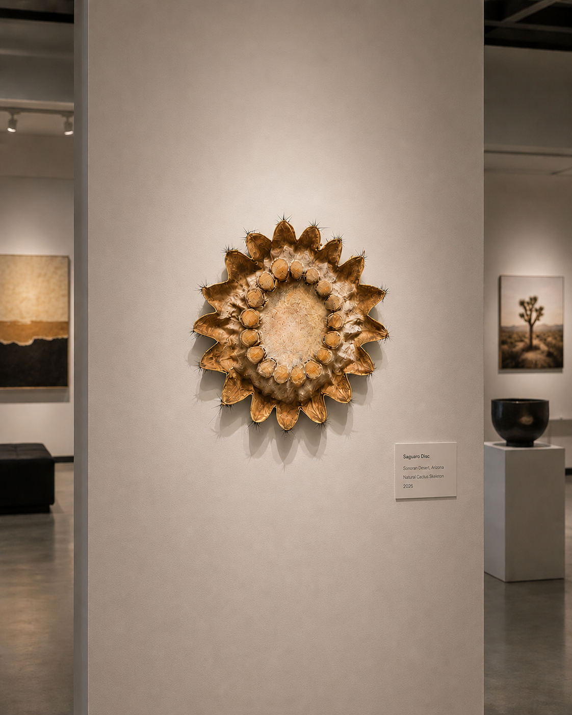Saguaro Cactus Skeleton Disc