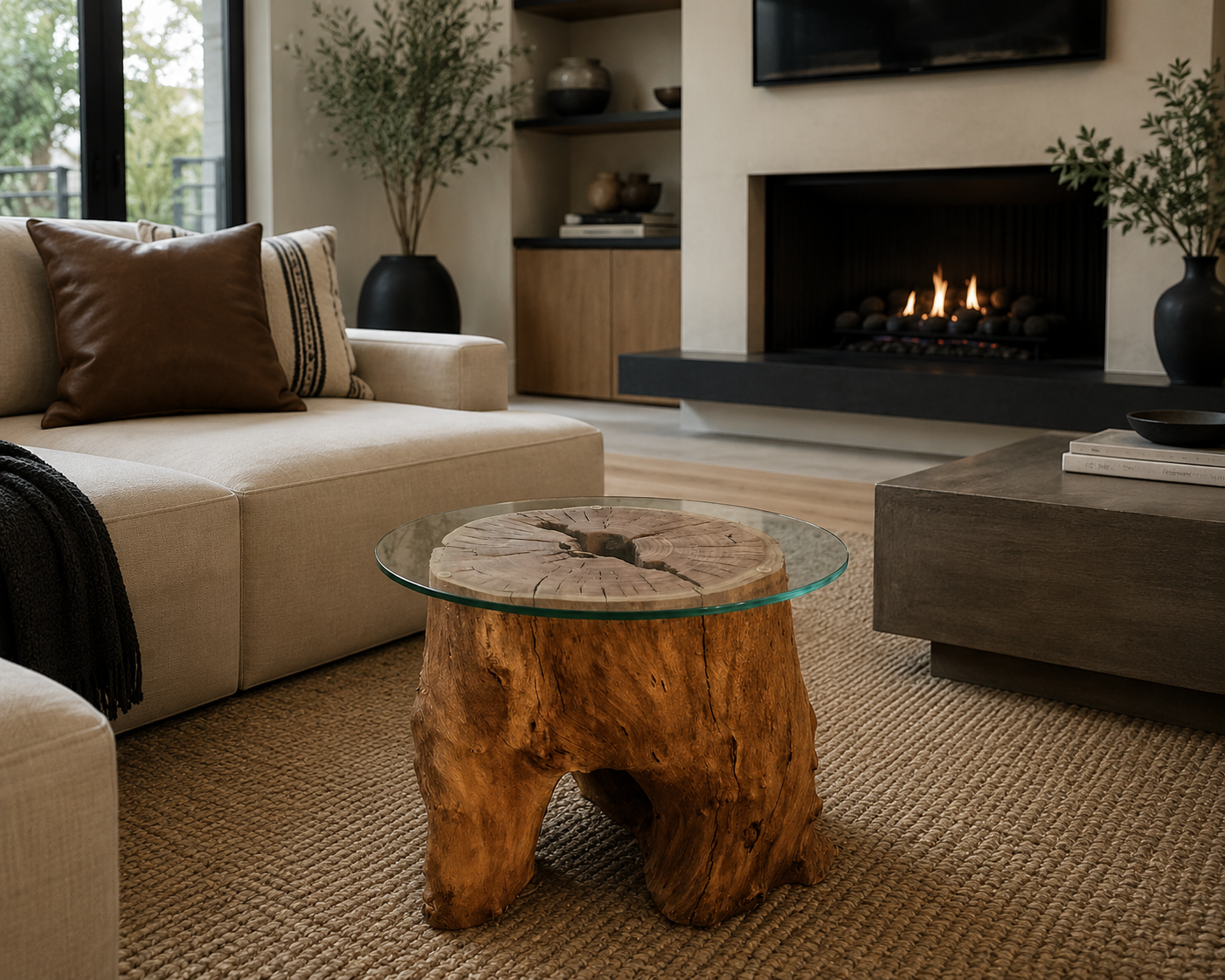 Eucalyptus End Table